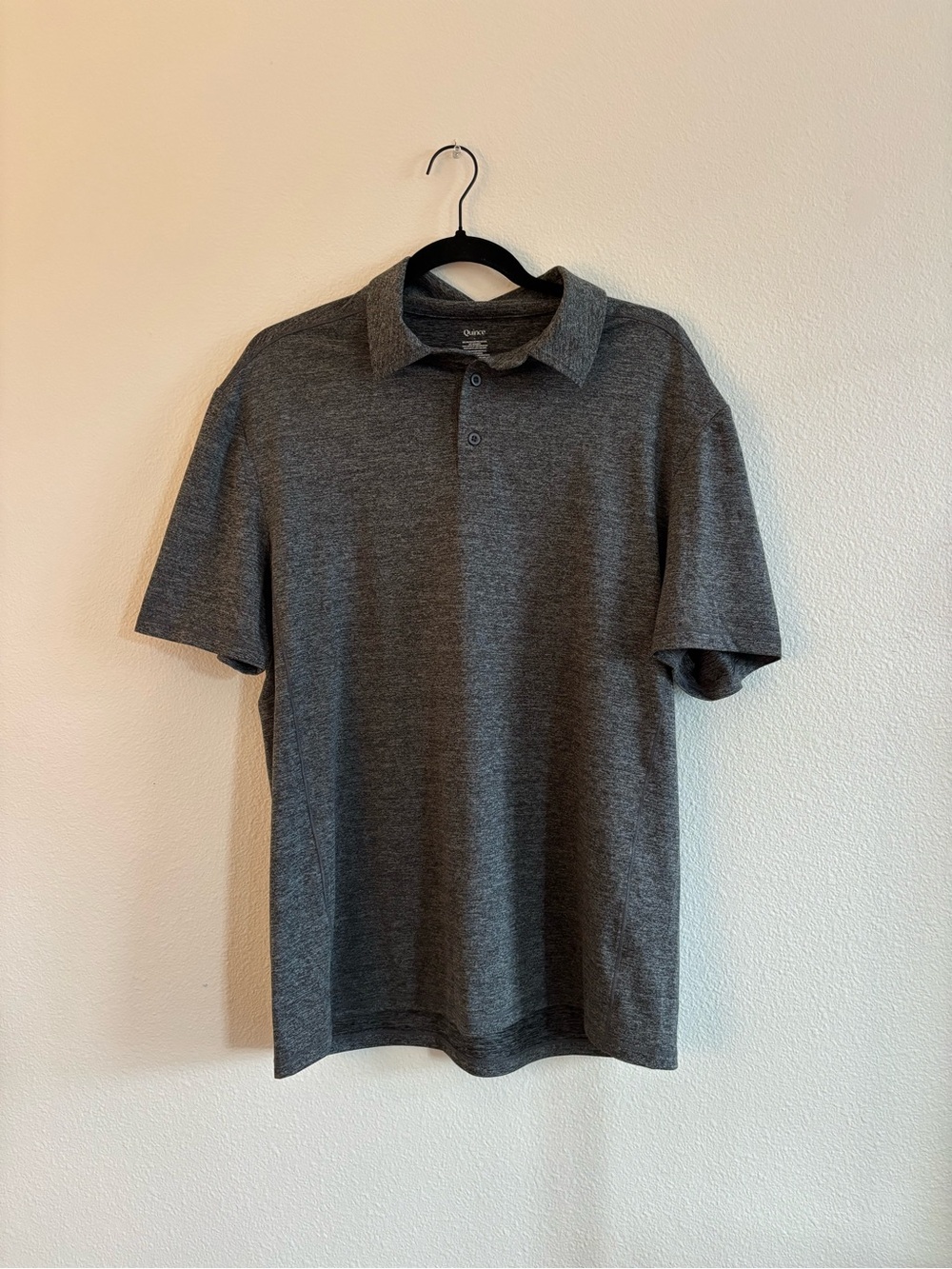 Mens Quince Flowknit Breeze Performance Polo size large